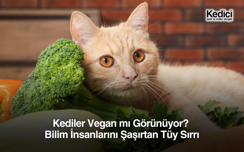 Kediler Vegan mı Görünüyor? 
Bilim İnsanlarını Şaşırtan Tüy Sırrı